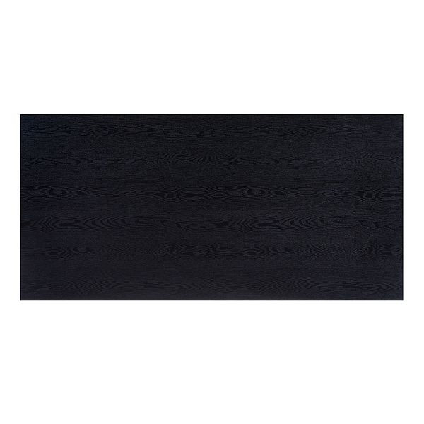 HOME DELUXE Esstisch Eckig AVENCIA inklusive Sternfuß - 200 x 120 cm Dark Oak, 58372
