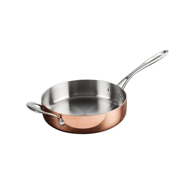 Vogue Tri-Wall Kupfer Sauteuse 24cm, gleichmäßige Wärmeverteilung, CM676