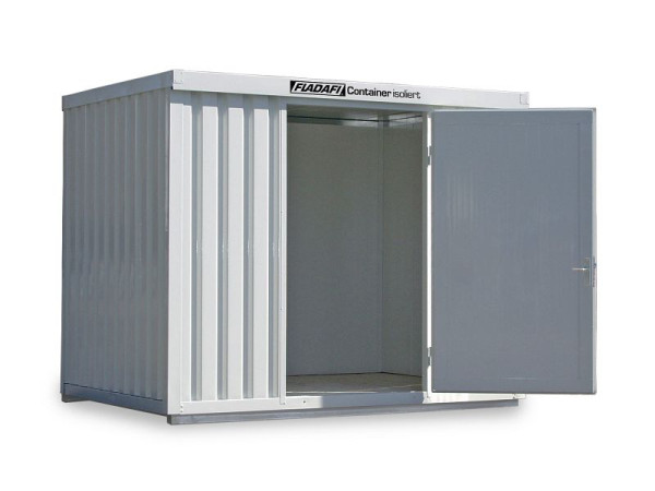 FLADAFI Materialcontainer IC 1300, isoliert, mit isoliertem Boden, 3.050 x 2.170 x 2.500 mm, F2221310101