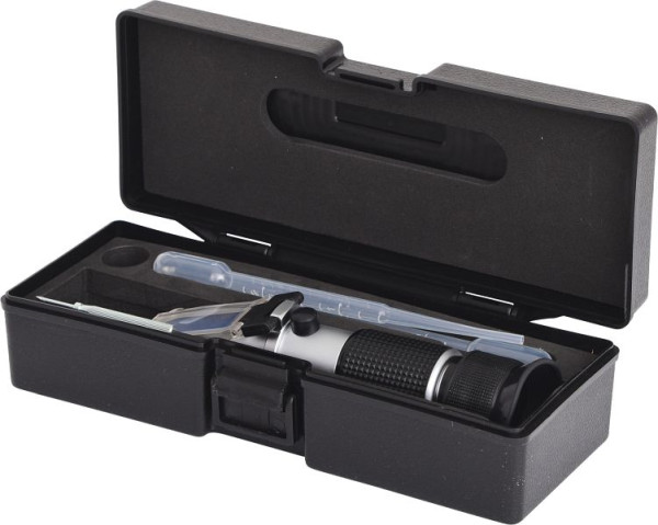 KS Tools Refraktometer - optisches Prüfgerät für Batterieflüssigkeit, Frostschutzmittel und AdBlue®-Zusätze, 550.1285