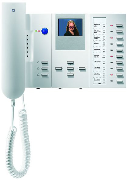 TCS Video Türtelefon Serie IMM mit 4 + 5 + 10 Tasten, Aufputzmontage weiß, IMM1310-0140