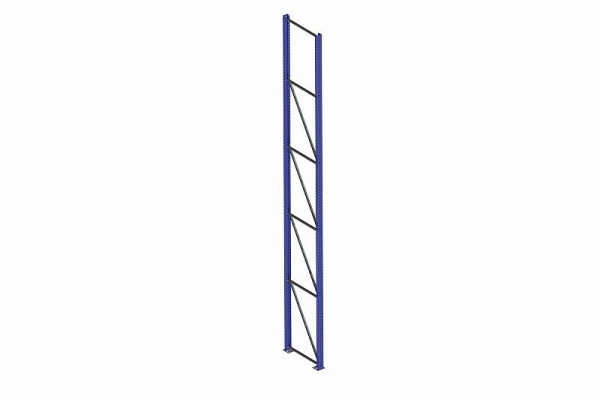 Meta Ständer 85/20 5500x800 mm, RAL 5010, für Palettenregal MULTIPAL, 20076124