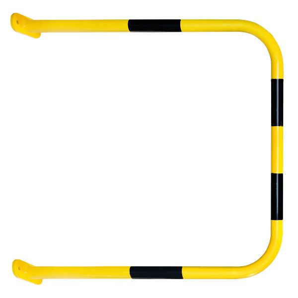 Moravia Wandschutzbügel SafeWall, kunststoffbeschichtet, 1000 x 1000 mm, zum Aufdübeln, 327809