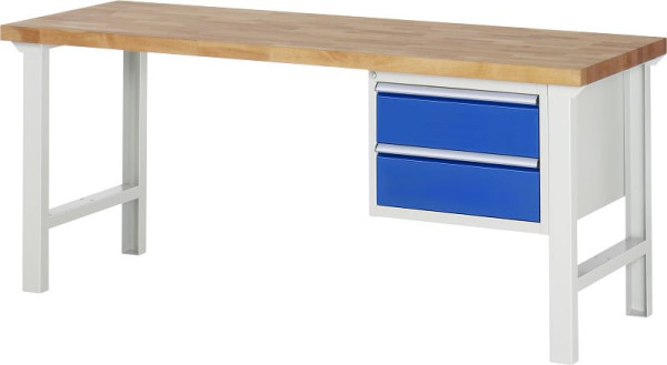 RAU Werkbank Serie 7000 - Modell 7125, B2000 x T700 x H840 mm, 13-7125A1-207B4S.11