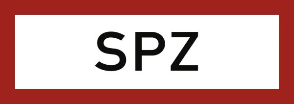 Moedel SPZ, Aluminium, 297x105 mm, Textschild, 57716, 4060081014972