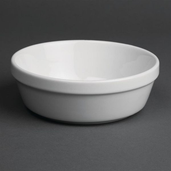 Olympia Whiteware runde Auflaufförmchen 13,7cm, VE: 6 Stück, DK809