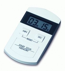 DOSTMANN Timer I Elektronischer Timer und Stoppuhr bis 99 Min. und 59 Sek, 5020-0388