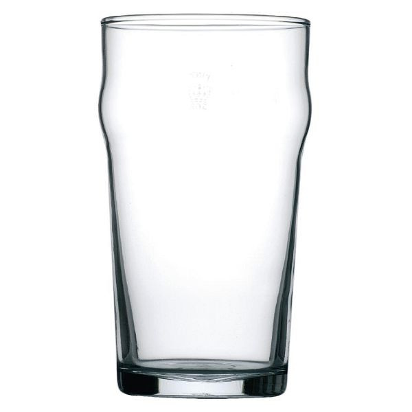 Arcoroc Nonic Pint Gläser 591ml CE-gekennzeichnet (24 Stück), FU235