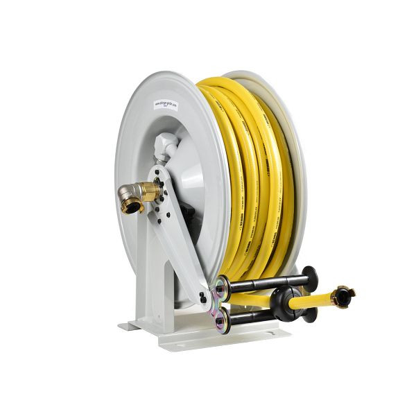 Ebinger Schlauchaufroller OSM 610, Max. 12bar/50°C, 30m - 1/2" PVC-Gewebeschlauch, 1.610.101
