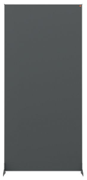 Nobo Impression Pro Stellwand Filz 80x180cm, Farbe: Grau, 1915522