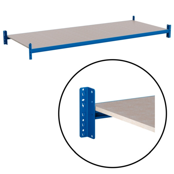BITO Fachebene PRO Set 1350x1100, 67L Spanplatte, RAL5010, 55770
