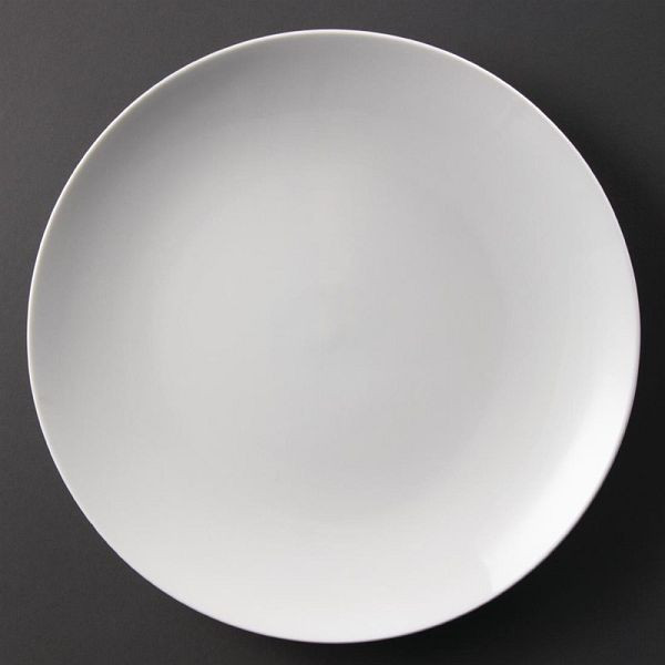 Olympia Whiteware runde Coupeteller 31cm, VE: 6 Stück, U081