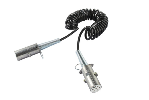 HELLA Elektrowendel - mit Befestigungsbügel - 7-polig - S-Type - 24V - Metall, 8KA 004 797-111