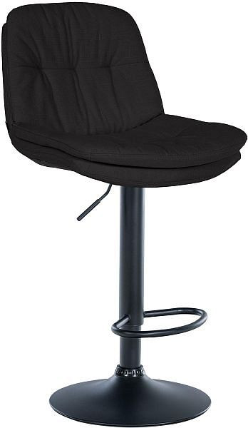 CLP Barhocker Laurel Stoff schwarz, schwarz, 323935