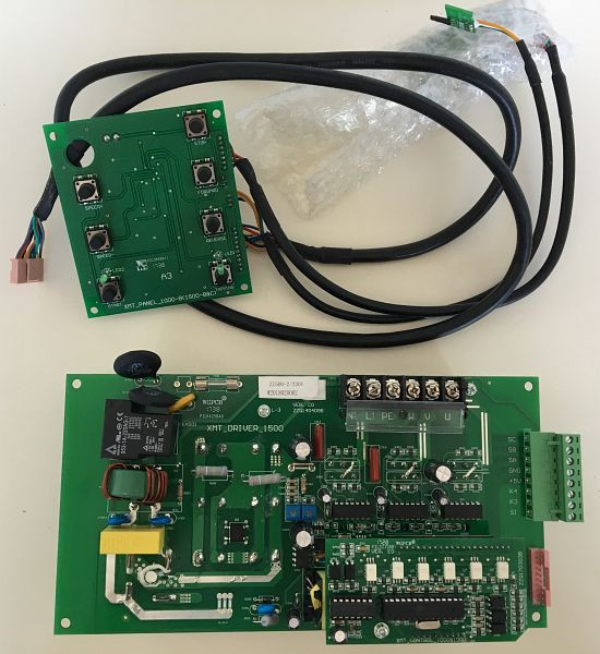 ELMAG Steuerplatine komplett, zu VBM 4/40 SG (inklusive Drehzahlanzeige und Taktgeber), 9106052