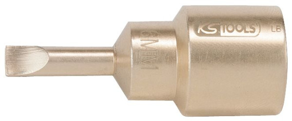 KS Tools BRONZEplus Bit-Stecknuss 1/2" Schlitz 10 mm, 963.1295
