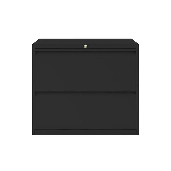 Bisley Essentials Schubladenschrank, Höhe 693-717 mm, 133 schwarz antibakteriell, YESF0807133