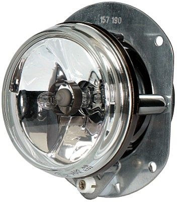HELLA Halogen/FF-Nebelscheinwerfer, 24V, rund, glasklare Streuscheibe, transparent, rechts/links, 1N0 008 582-042