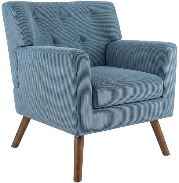 CLP Sessel Kioni Cord, blau, 326127, 4255716355326