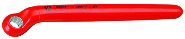 GEDORE VDE-Einringschlüssel UD-Profil 24 mm, 2-fach Check-Tool Isolierung, 6037080