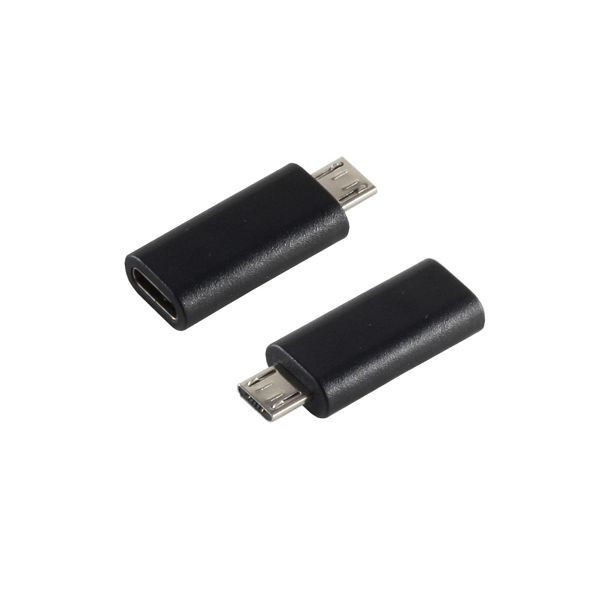 S-Conn Adapter USB 2.0 Micro B Stecker auf USB 3.1 C Buchse, 14-05019