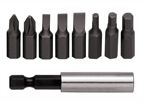 GEDORE red Bit-Box 1/4 PH + SL + 6-kant + Bithalter, 9-teilig, 3301346