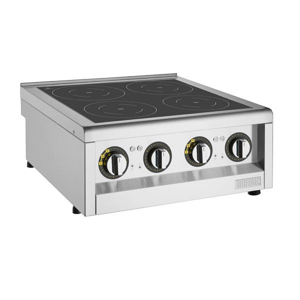 Buffalo 600 Serie 4 Zonen Induktionskochfeld 2 x 3kW, FU219