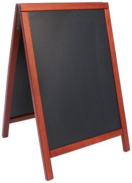 Contacto Doppeltafel 85 cm, mahagoni, 7695/082