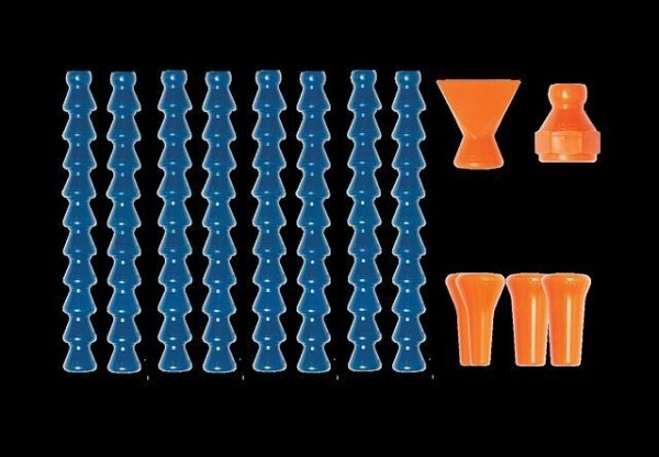 Loc-Line Erweiterungspack, 8 Schlauchstück und 1 Flachdüse, L40452