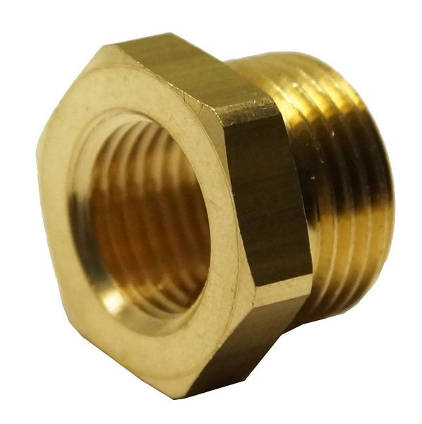 AEROTEC Reduziernippel 3/8 Zoll AG x 1/4 Zoll IG, 10.137.95-PS