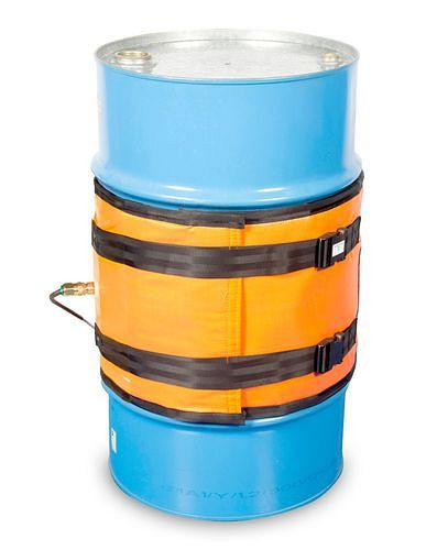 DENIOS Heizmantel für 120-l-Fässer, T4 Ex-Schutz, 1400 - 1650 mm, 150 Watt, 280711