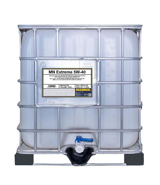 MANNOL Motorenöl 7915 Extreme 5W-40, VE: 1000 l, MN7915-IBC