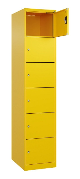 C+P Schließfachschrank Evolo PLUS, 6 Fächer, 1850x400x500mm, 1023/1023, 049000-126 S10022
