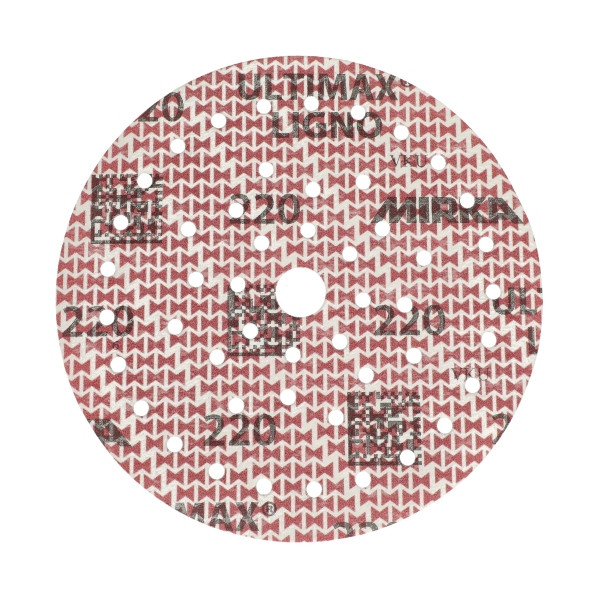 Mirka Schleifscheibe ULTIMAX LIGNO 150mm Grip Multifit 220, VE: 100 Stück, UL6M109922