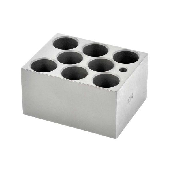 OHAUS Modulblock für Phiolen 23 mm, für Blockheizgerät, 30400187
