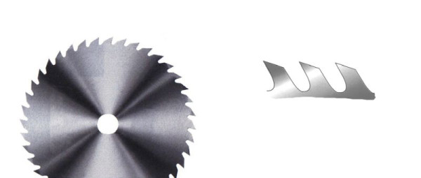 HMG Kreissägeblatt KV 400 Chrom-Vollstahl, Wolfszahnausführung, 400x2,0mm, Bohrung 30mm, Zähne 56, 686 056