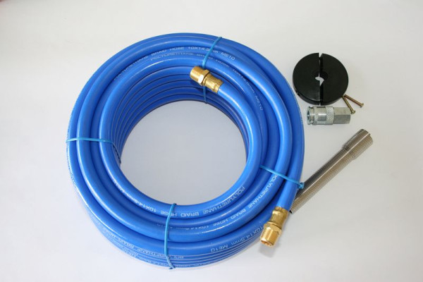 ELMAG PU-Schlauch 10x15mm / 15m für 'ROLL AIR MAJOR 15'1 x AG 3/8' fix verpresst, 1 Seite ohne Anschluß, 9402105