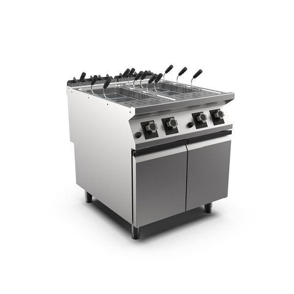Mareno M1-900 Gas-Nudelkocher GN 2/3, 2x 28 Liter, 80cm, CP98G, 191.442