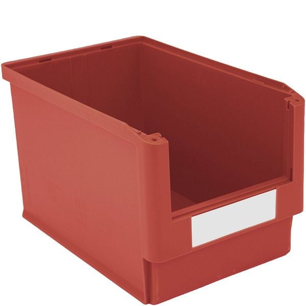 BITO Sichtlagerkasten SK Set /SK5033 500x313x300 rot, inklusive Etikett, 4 Stück, C0230-0027