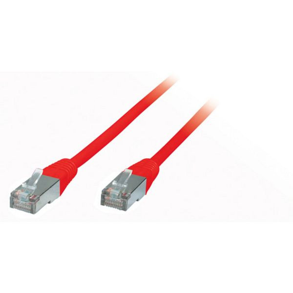 shiverpeaks BASIC-S, Netzwerkkabel-Patchkabel, cat 6, S/FTP, PIMF, Halogenfrei, rot, 15m, BS75725-HR