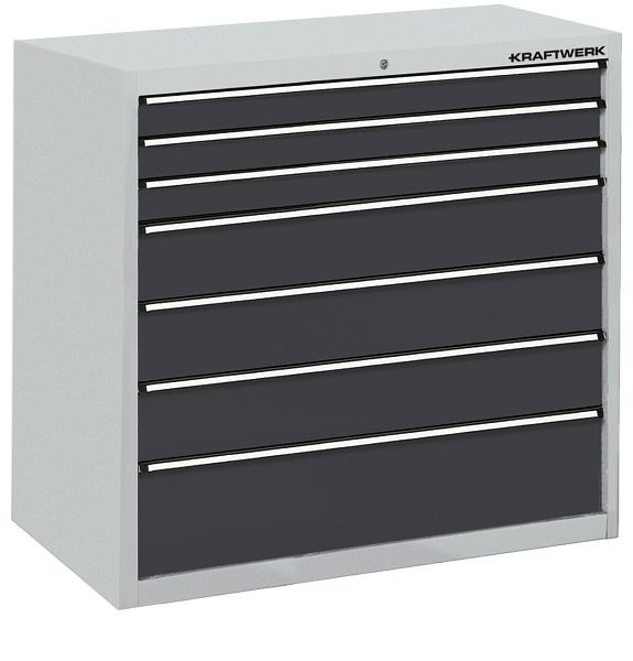 Kraftwerk Schubladenschrank 560 mit 7 Schubladen, 1000x1000x535 mm, 142.100.002