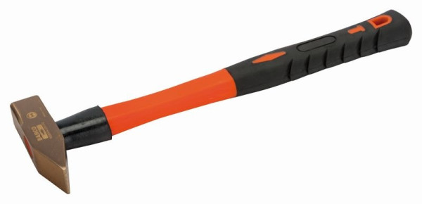 Bahco Schlosserhammer, funkenfrei, Berylliumkupfer, Fiberglas-Stiel, 800g, NSB504-800-FB
