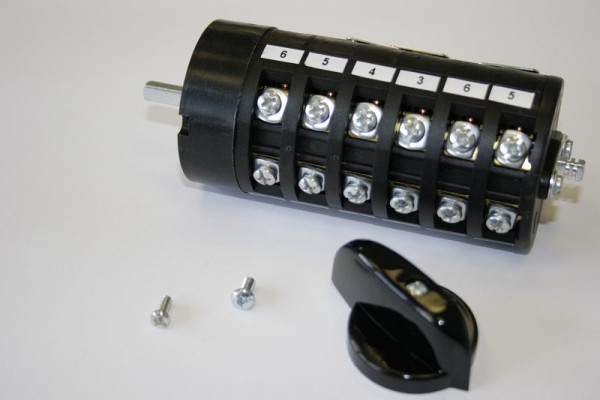 ELMAG 1-6 Stufenschalter 20 A CM 26 inklusive, Schaltknopf D.34 für EUROSTART 1300, 9505351