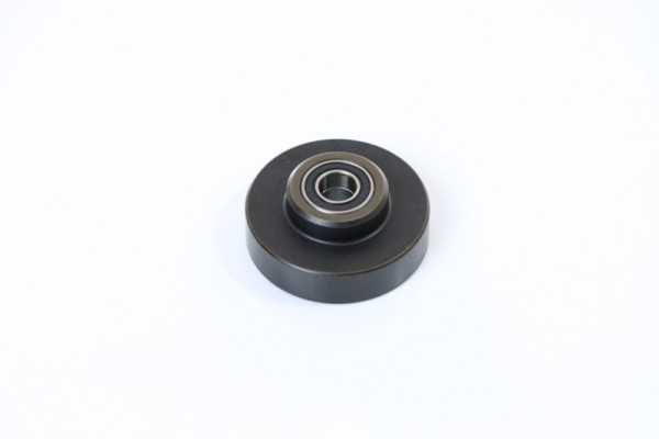 ELMAG Vorschub-Anpressrolle, WB-P400/P500L (Außen-Ø 40mm/Innen-Ø 20mm, 10mm breit) für Fe/CrNi/CuSi, TS, 'TRAPEZNUT', 54755
