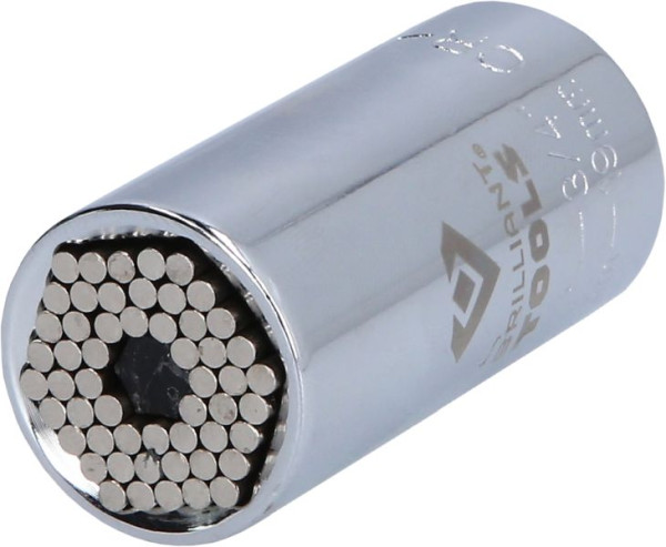Brilliant Tools 3/8" Universal-Stecknuss, 7 - 19 mm, BT021899
