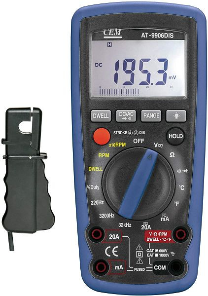 CEM Automotive Digital Multimeter, CEM AT-9906DIS