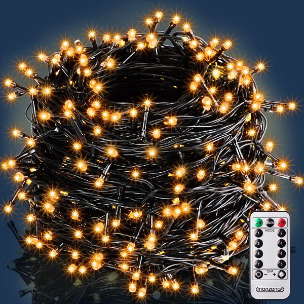 DEUBA Lichterkette Warmweiß 10,5m Timer, festliche Stimmung, 103504