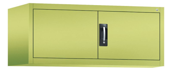 C+P Aufsatzschrank Acurado, H500xB1200xT600mm, Farbe: Viridingrün / Viridingrün, Muldengriff, 9494-000 S10006