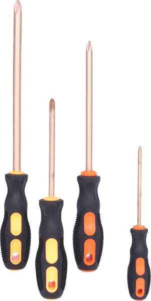 KS Tools BERYLLIUMplus Schraubendreher-Satz 4-teilig, 962.0808