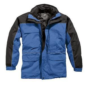 Korsar Kapuzenjacke Montego 2 royalblau schwarz in Größe XXL, 3371215791